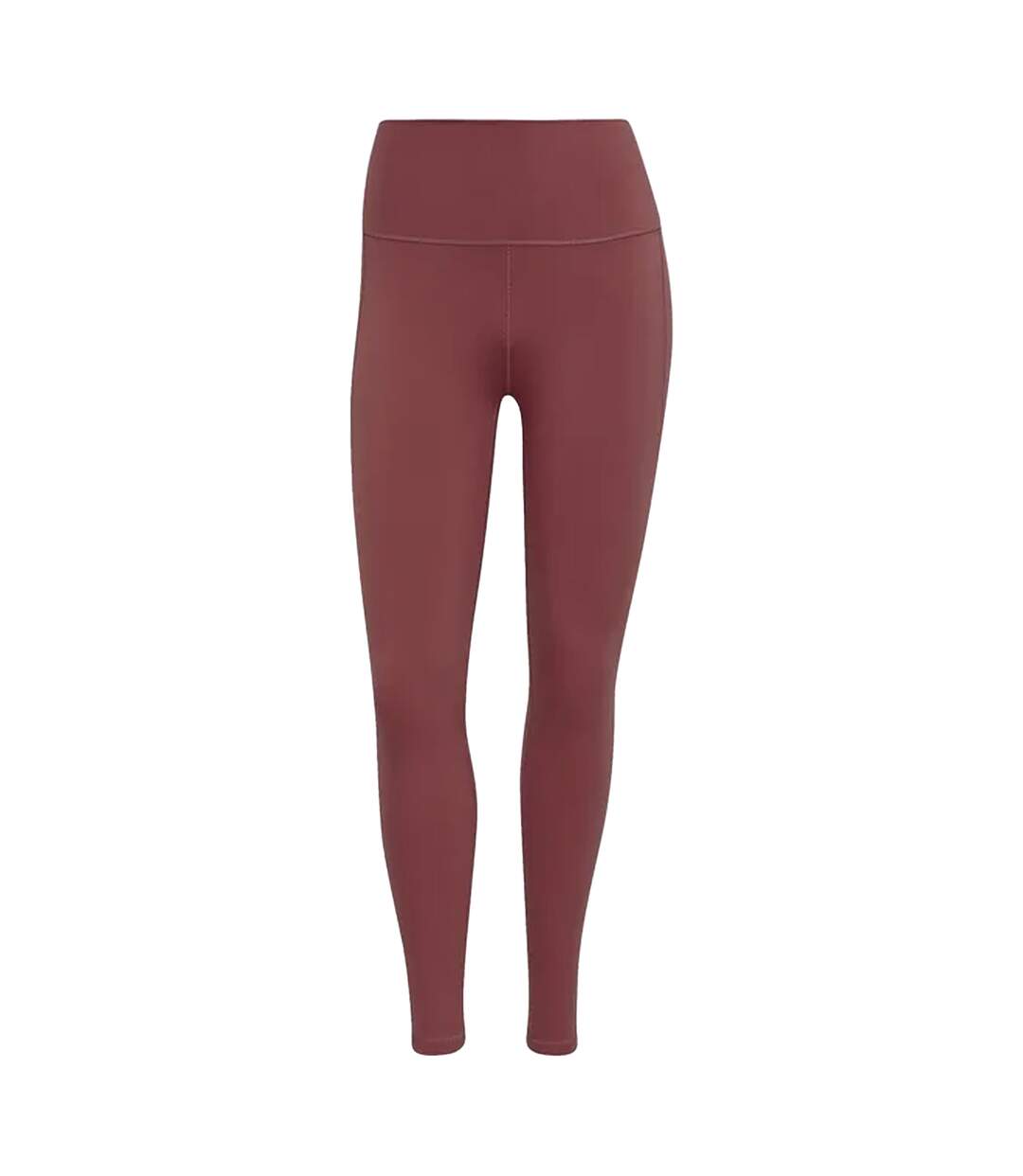 Legging 7/8 femme rouge Adidas-1