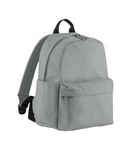 Premium Mini Recycled Backpack One Size Pure Grey Bagbase