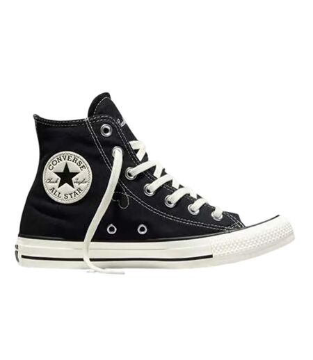 Baskets Montantes Chuck Classic Hi Femme Noir Blanc Converse