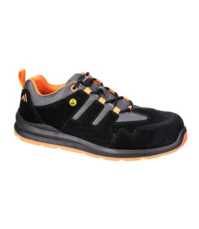 Baskets De Sécurité S1 Esd Sr Fo Adulte Noir Orange Portwest