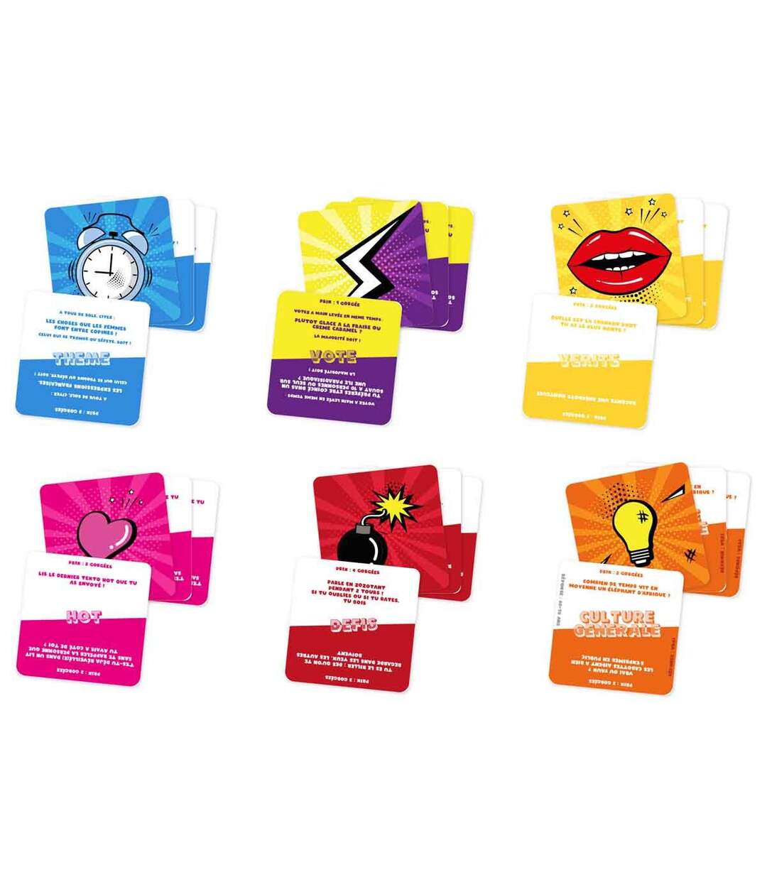 Jeu à Boire Cap ou pas Cap 10cm Multicolore-2