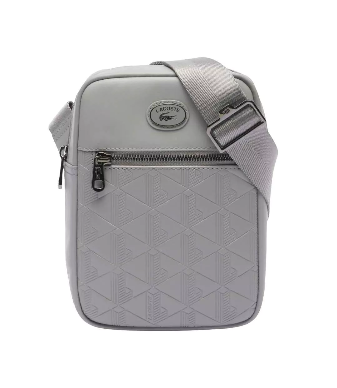 Sacoche grise homme lacoste-1