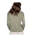 Womens/ladies Salvage French Terry Shirt Olive PJ Salvage-3