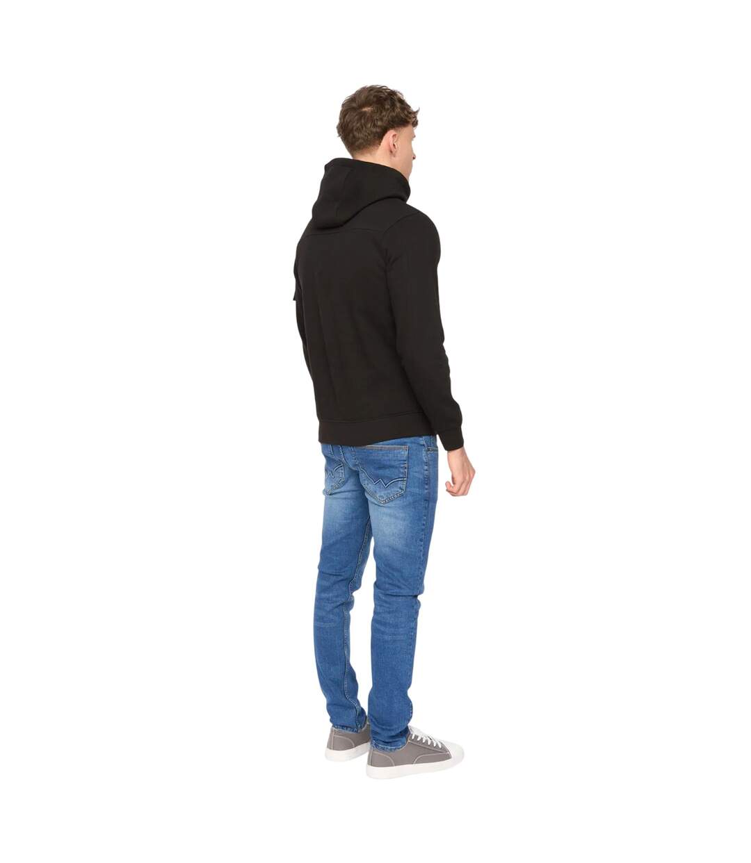 Mens Wrentham Hoodie Black Duck And Cover-3