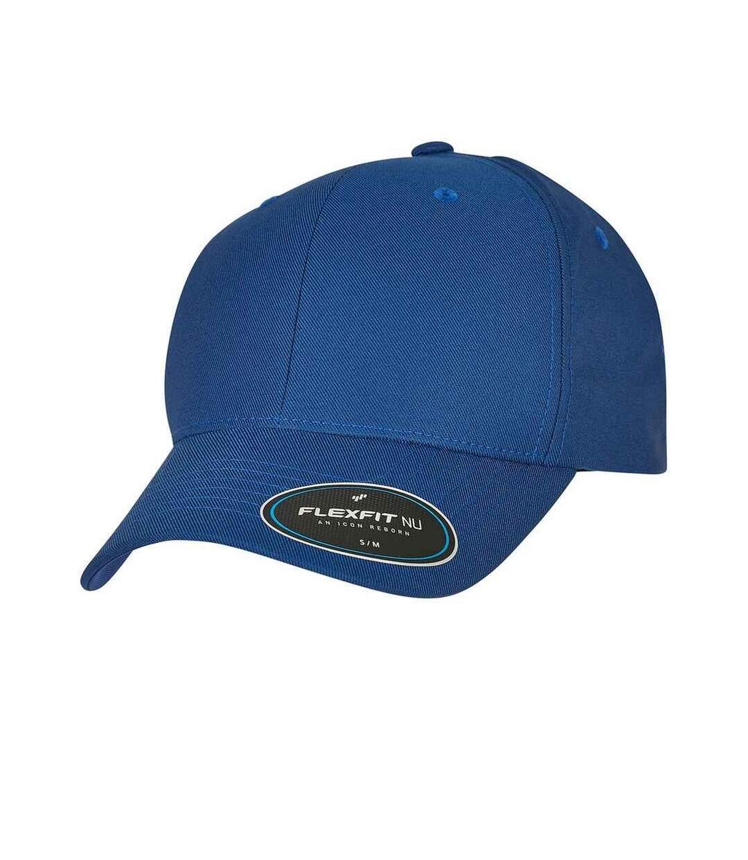 Casquette de baseball nu bleu roi Flexfit-1