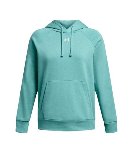 Sweat À Capuche Rival Femme Vert Under Armour