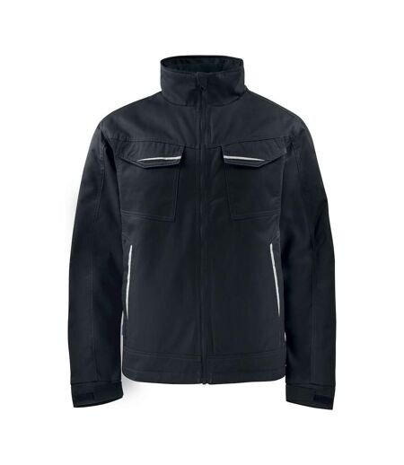 Mens contrast padded service jacket black Projob