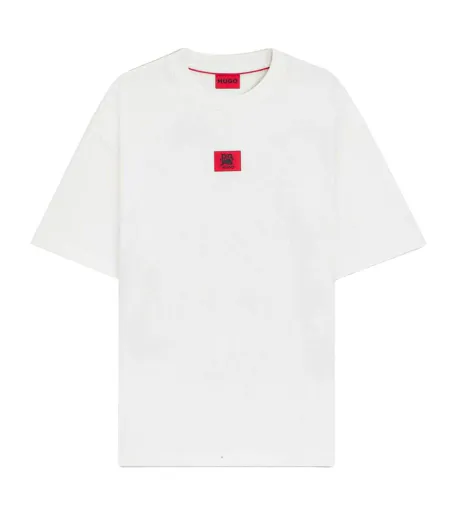 T-shirt Motif/style Red Bull Homme Blanc Hugo
