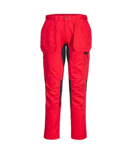 Pantalon cargo wx2 homme rouge foncé Portwest