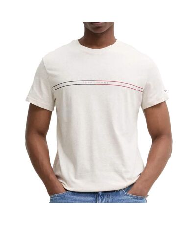 T-Shirt blanc homme tommy hilfiger slim entry graph - 3xl
