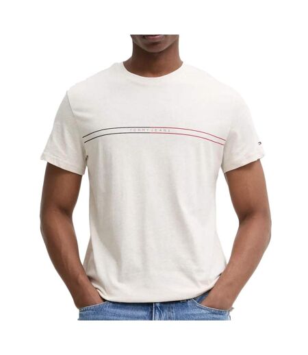 T-Shirt blanc homme tommy hilfiger slim entry graph - 3xl