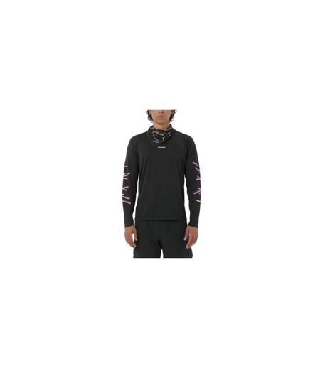 T-shirt Manches Longues Motif/style Imprimé Graphique Core Homme Noir Salomon