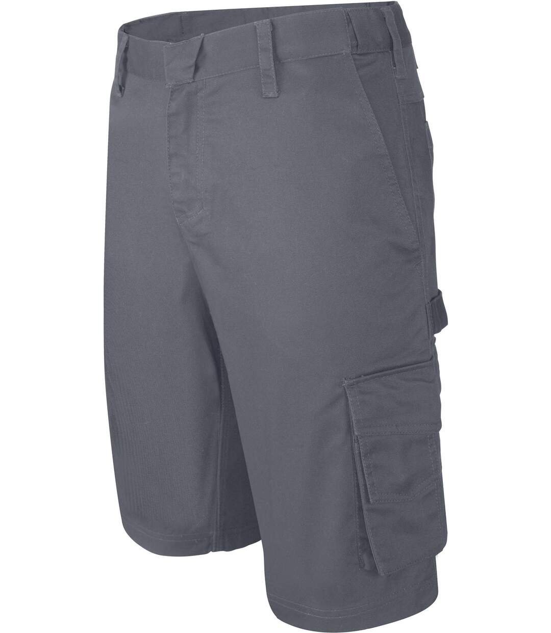 bermuda de travail homme multipoches WK763 - gris