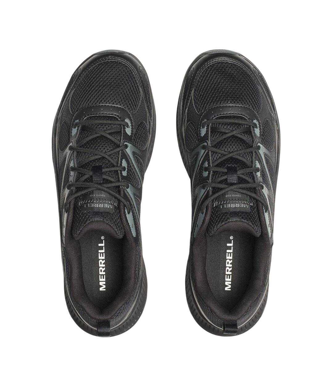 Womens/ladies Tempo Exp Trainers Black Merrell-4