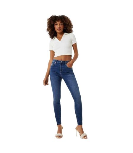 Womens/ladies Aimie Skinny Jeans Blue Jack Wills