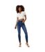 Womens/ladies Aimie Skinny Jeans Blue Jack Wills-1