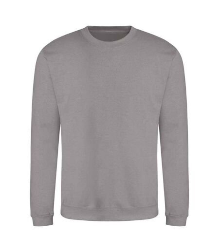 Sweatshirt unisexe gris platine Awdis