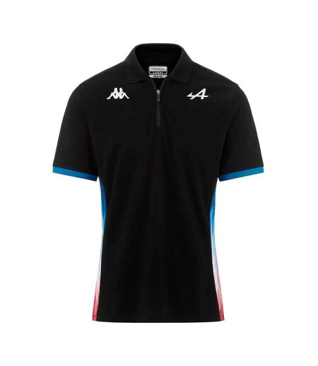Polo noir homme kappa adrend - 3xl