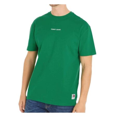 T-shirt Vert Homme Tommy Jeans Reg Gd - 3XL