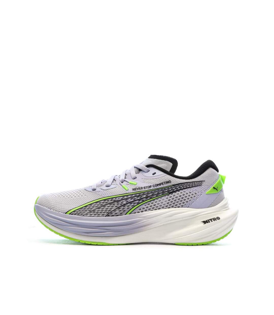 Chaussures de running gris homme puma deviate nitro 3-1