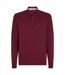 Mens 1985 Collection Long-sleeved Polo Shirt Purple Tommy Hilfiger-1