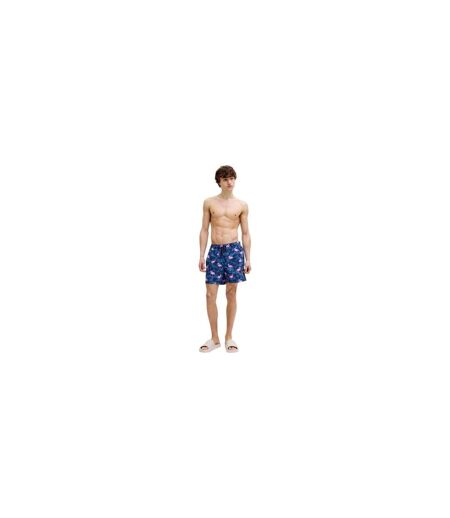 Mens Flamingo Swim Shorts Navy Blazer Jack And Jones