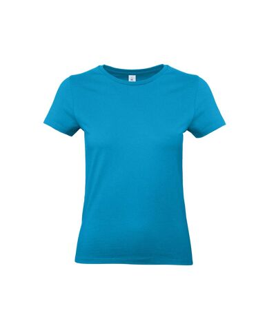 T-shirt e190 femme bleu atoll B&C B&C