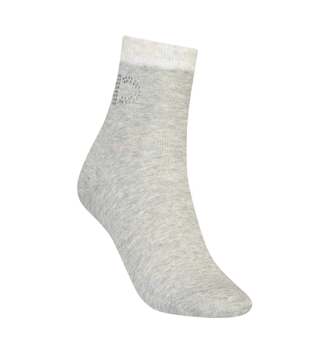 Unisex Adult Cotton Blend Socks Grey Calvin Klein-3