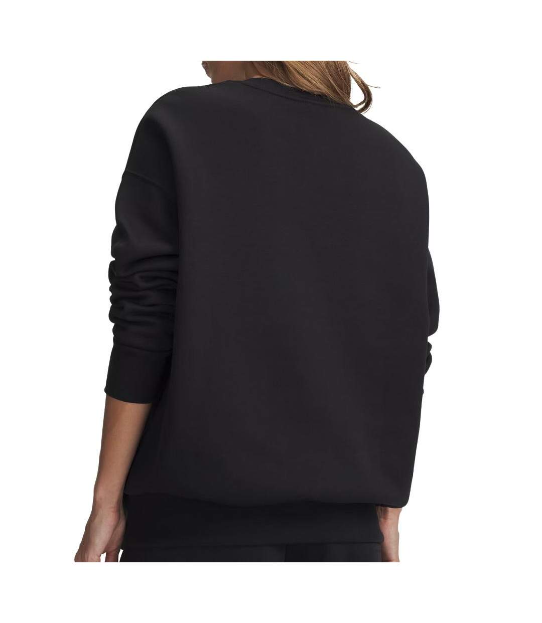 Sweat noir femme under armour ua icon fleece-2