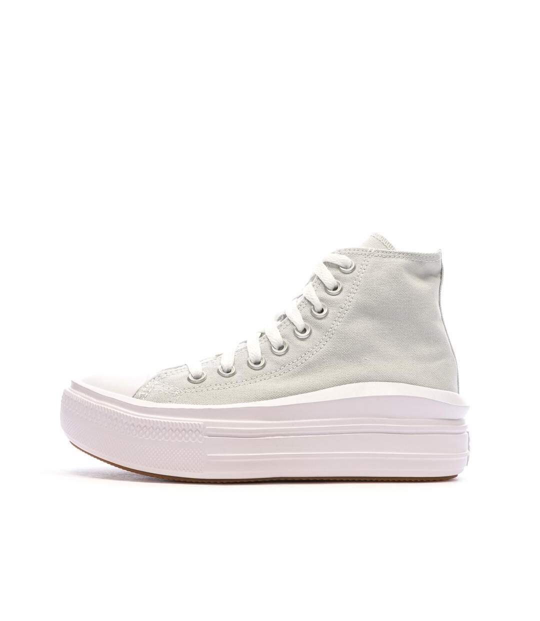 Baskets vert d'eau femme converse chuck taylor all star move-2