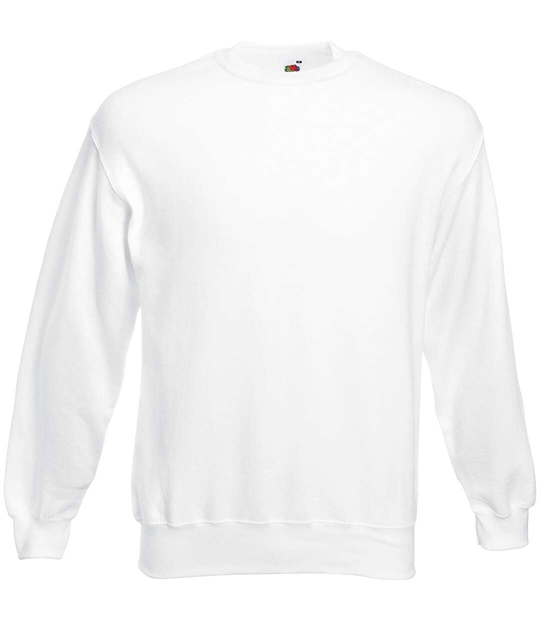 Sweat classic homme blanc Fruit of the Loom-1