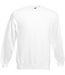 Sweat classic homme blanc Fruit of the Loom-1