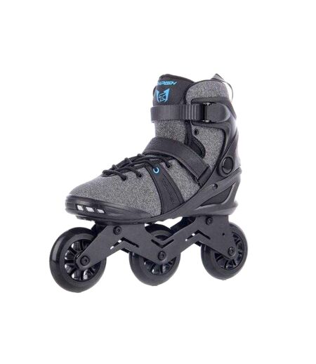 Patins À Roulettes Alignées Ayroo Homme 41 Fr Noir Gris Tempish