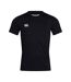 Mens Club Dry T-shirt Black Canterbury-2