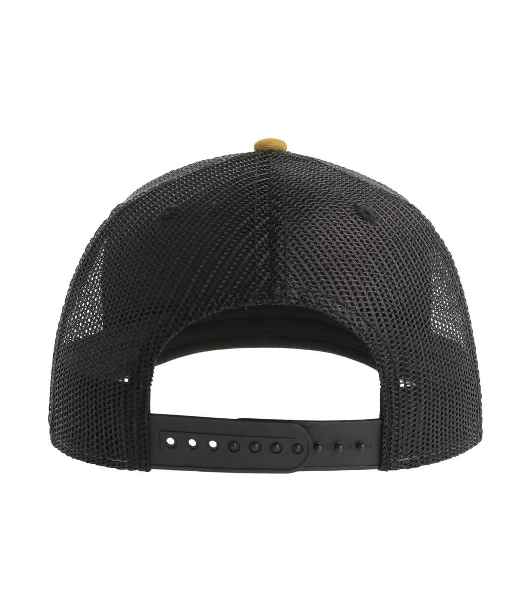 Casquette Trucker Motif/style 6 Panneaux Sonic-s Adulte Moutarde Noir Atlantis Headwear-2