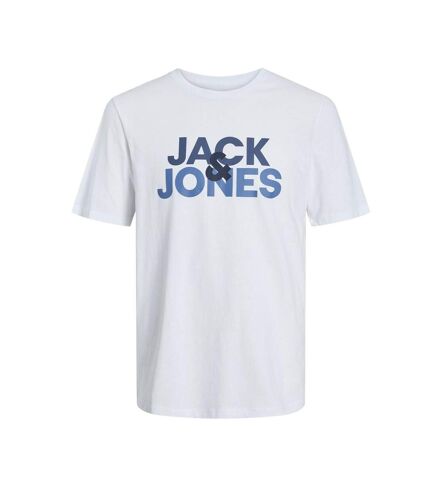 T-shirt Blanc Homme Jack & Jones Jacula - 3XL