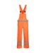 Portwest Mens Hi-Vis Breathable Bib And Brace Trouser (Orange) - UTPW1144