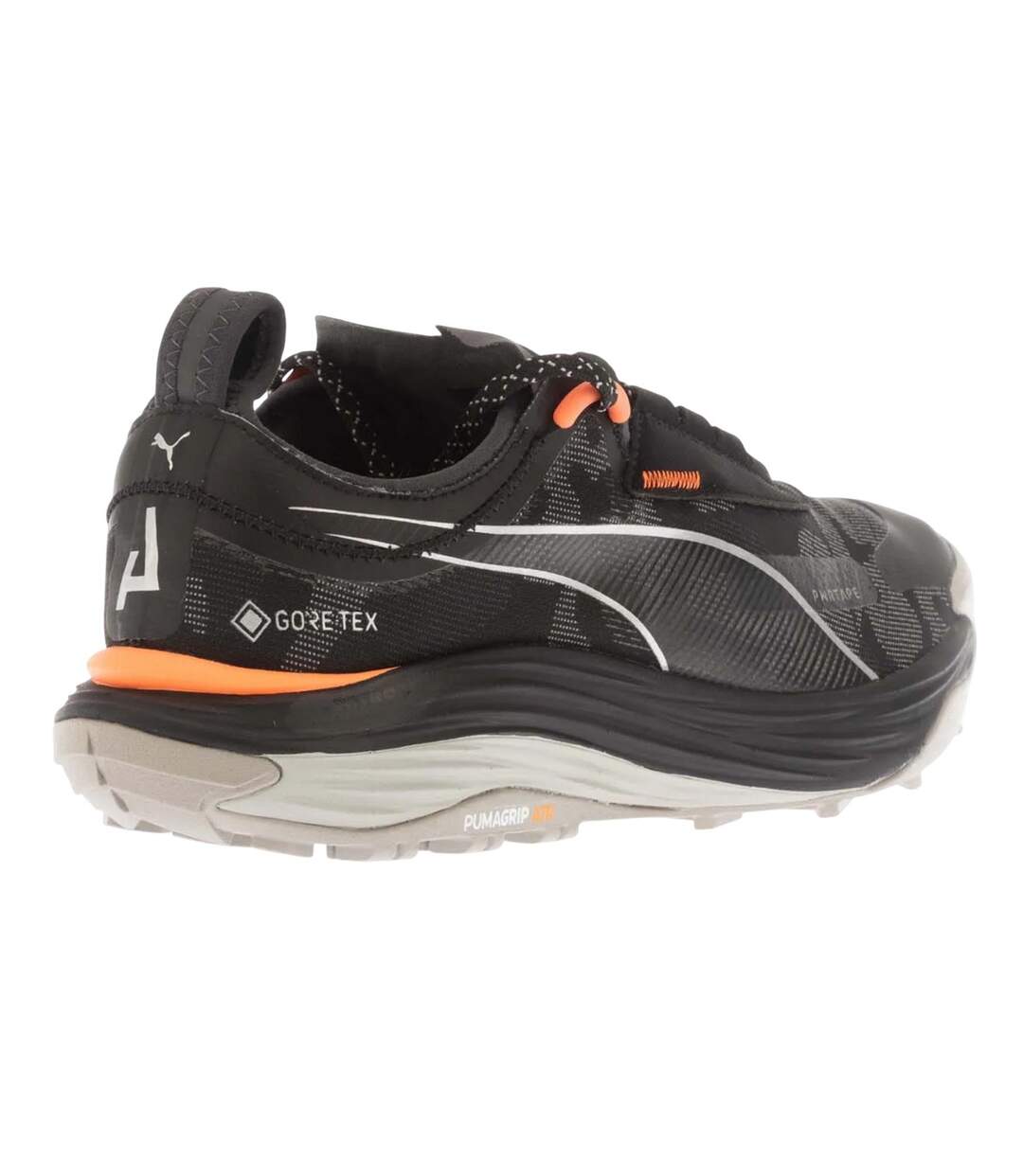 Mens Voyage Nitro 3 Gore-tex Running Shoes Black Orange Puma-2