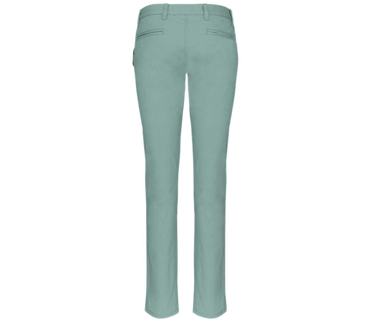 Pantalon chino - Femme - PAT741 - vert amande - sage-2