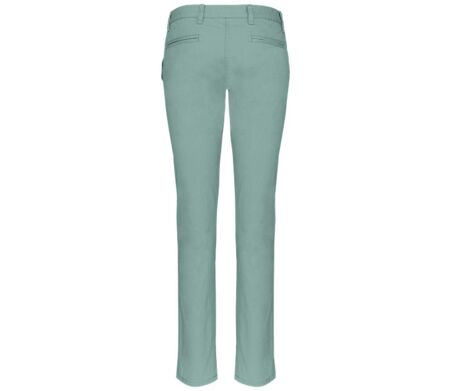 Pantalon chino - Femme - PAT741 - vert amande - sage