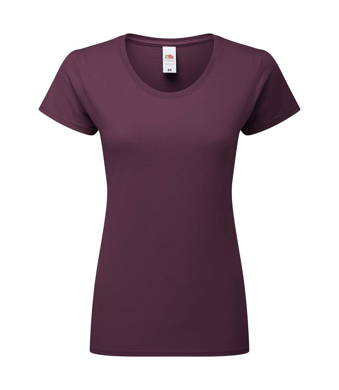 T-shirt Premium Femme Violet Foncé Fruit Of The Loom-1