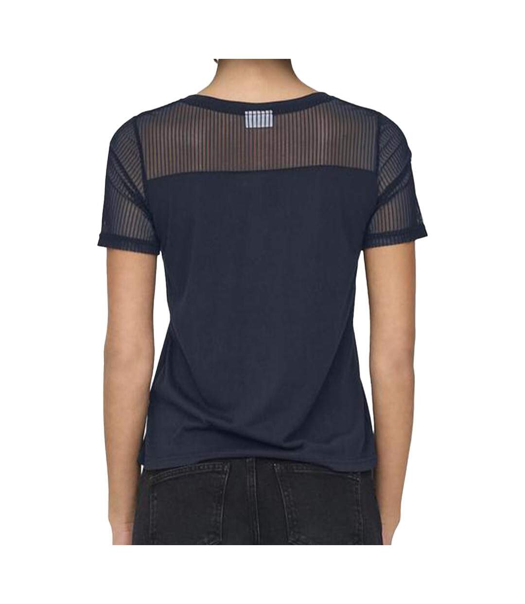 T-Shirt marine femme jdy stinne-2