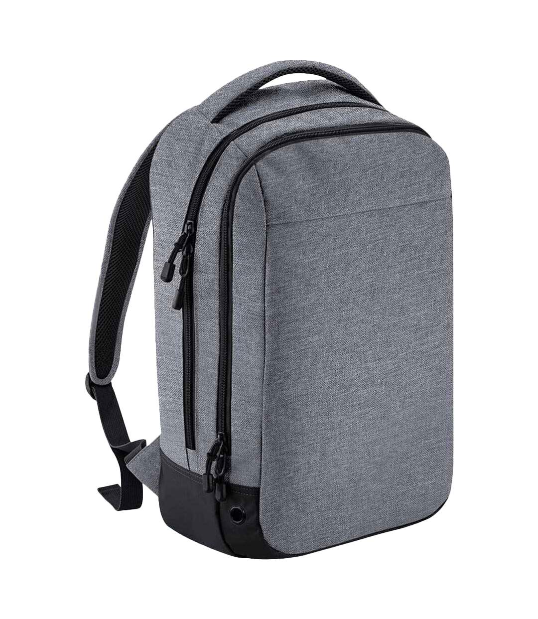 Sac à dos athleisure taille unique gris chiné Bagbase-1