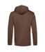 Sweat À Capuche Homme Café B&C-2