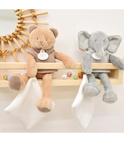 Doudou 25 cm polyester collection SWEETY DOUDOU Eléphant