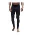Mens Fleece Lined Base Layer Thermal Long John Bottoms-1