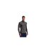 T-shirt Manches Longues Raglan Homme Gris Chiné Under Armour-1