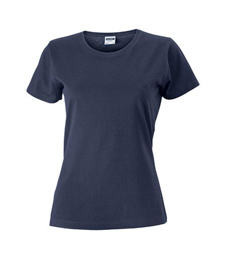 T-shirt Femme Bleu Marine James And Nicholson