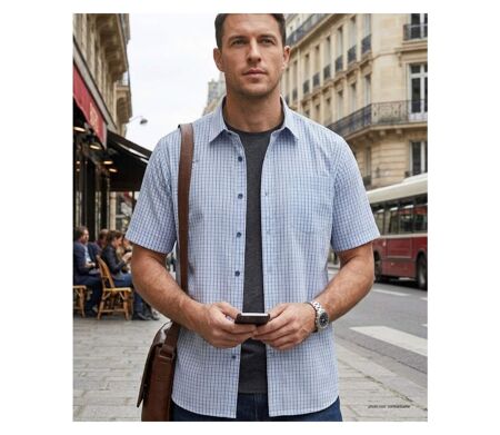 CHALLENGER CH4042 Chemisettes manches courtes : la fraîcheur et le style au quotidien