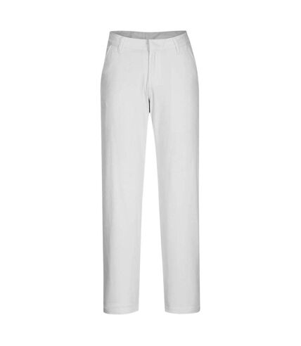 Portwest Womens/Ladies Stretch Chino Slim Pants (White) - UTPW770